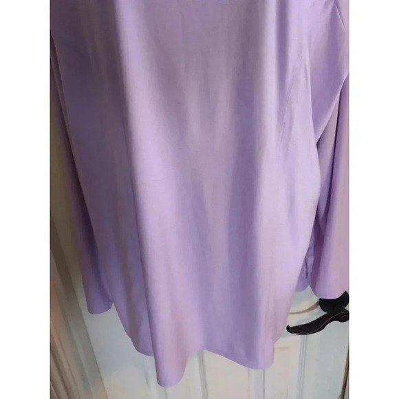 Maurice Top Lavender Open Back Sz 2X Bust 56 Length 30 - Picture 3 of 8